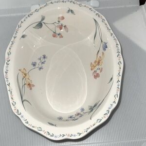 Noritake Gala Cuisine Flower Vegetable Dish